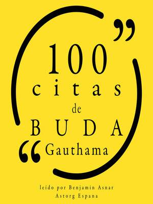 cover image of 100 citas de Gauthama Buda